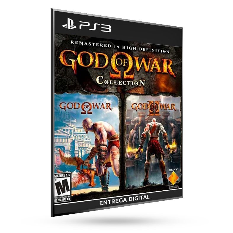God of War Collection (1 & 2) PlayStation 3 PS3 Remastered. Great