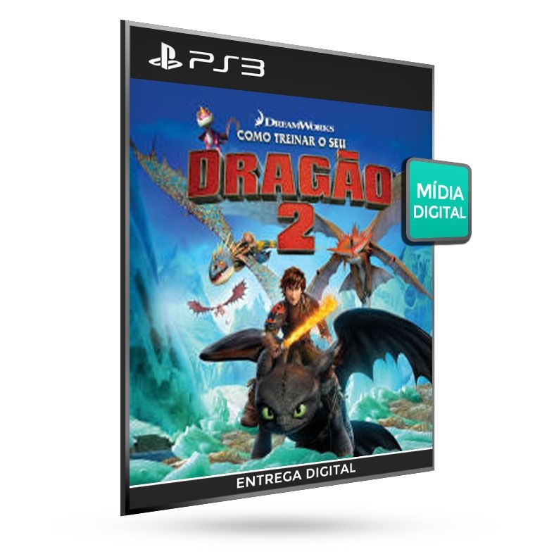 How To Train Your Dragon 2 Como Trainar o Seu Dragão 2 Jogos Ps3 PSN  Digital Playstation 3