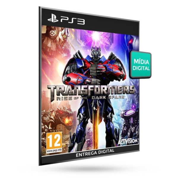 TRANSFORMERS  The Dark Spark PS3 PSN Mídia Digital
