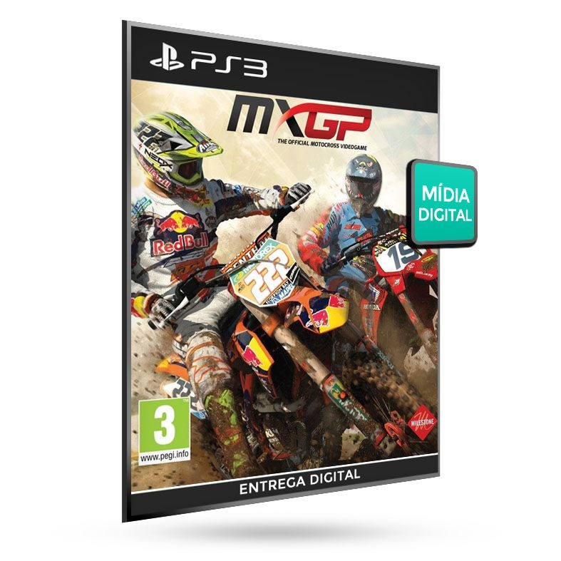 MXGP - The Official Motocross Jogos Ps3 PSN Digital Playstation 3