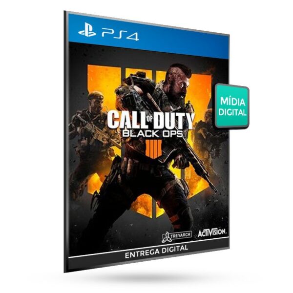Call of Duty Black Ops 4 - Português - PS4 PSN Mídia Digital