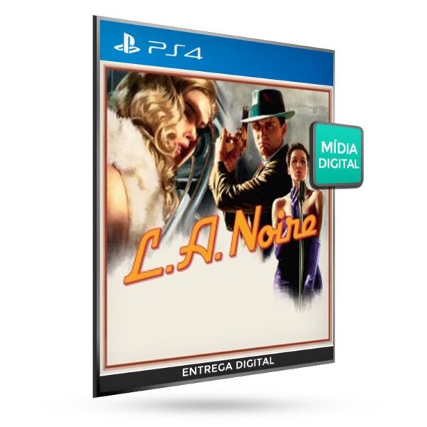L.A. Noire - PS4 PSN Mídia Digital